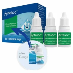 ® Augentropfen, Tränenersatzmittel, 3X10 ml^Artelac Outlet