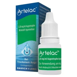 ® Augentropfen, Tränenersatzmittel, 10 ml^Artelac
