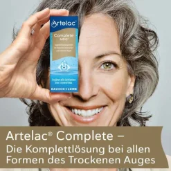 Artelac Augentropfen Trockene Augen-® Complete MDO® Augentropfen für trockene/ tränende Augen, 10 ml