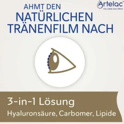 Artelac Augentropfen Trockene Augen-® Complete MDO® Augentropfen für trockene/ tränende Augen, 10 ml