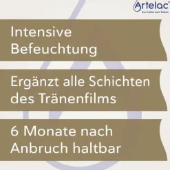 Artelac Augentropfen Trockene Augen-® Complete MDO® Augentropfen für trockene/ tränende Augen, 10 ml