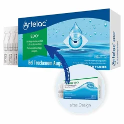 Artelac Augentropfen Trockene Augen-® EDO® Augentropfen, Tränenersatzmittel, 30X0.6 ml