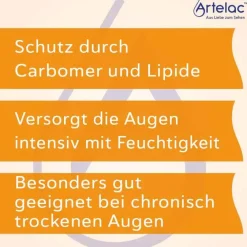 Artelac ® Lipids Augengeltropfen für stark tränende Augen, 1X10 g- Augengel