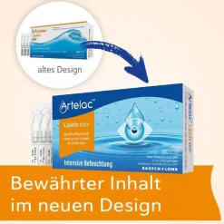 ® Lipids EDO® Augengeltropfen für stark tränende Augen, 120X0.6 g^Artelac Discount