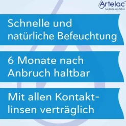 ® Splash MDO® Augentropfen für trockene brennende Augen, 1X10 ml^Artelac