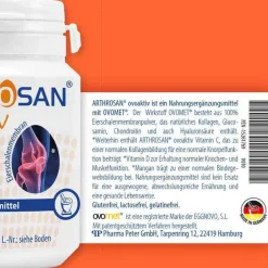 Arthrosan Glucosamin-Chondroitin-ovoaktiv Eierschalenmembran Kapseln, 90 St