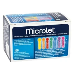 Ascensia Lanzetten & Stechhilfen-Contour Microlet La, 100 St