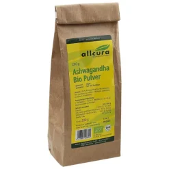 Allcura Ashwagandha Bio Pulver, 200 g- Ashwagandha|Sonstige Bio Produkte