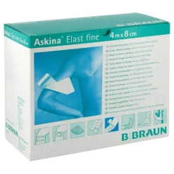 Askina Elast Fine Binde 4mx8, 20 St- Mullbinden|Binden & Verbände