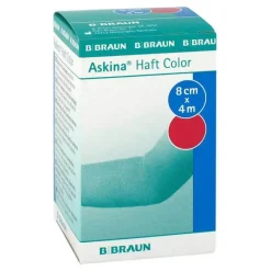 Askina Haftbinde Color 8cmx4, 1 St- Haft- & Fixierbinden|Binden & Verbände