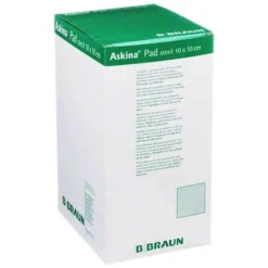 Askina Pad Wundauflage 10x10, 100 St- Sterile Kompressen