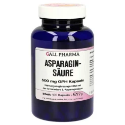 Hecht Pharma Aminosäuren-Asparaginsäure 500 mg GPH Kapseln, 120 St