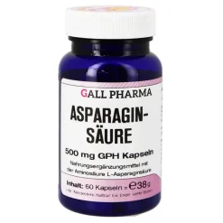 Hecht Pharma Aminosäuren-Asparaginsäure 500 mg GPH Kapseln, 60 St