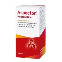 Aspecton Hustenstiller Isländisch Moos Saft, 200 ml- Hustenstiller