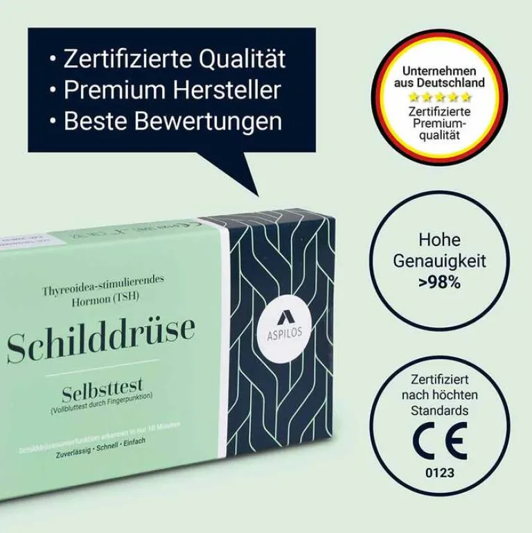 Schilddrüse Tsh Selbsttest Blut, 1 St^Aspilos Outlet