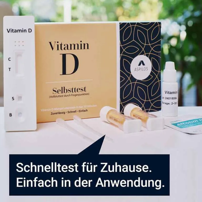 Aspilos Vitamin-D Selbsttest Blut, 1 St^ Clearance