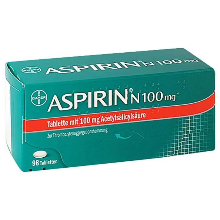 N 100 mg Tabletten, 98 St^Aspirin New