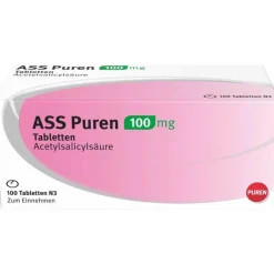 ASS 100 mg Tabletten, 100 St^Puren Best