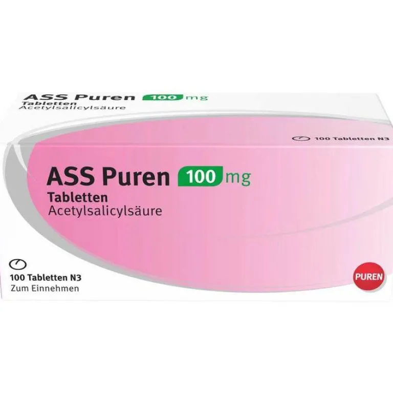 ASS 100 mg Tabletten, 100 St^Puren Best