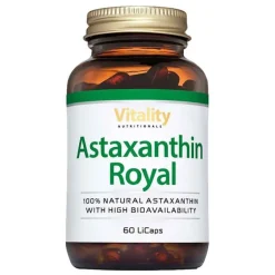 Vision Healthcare Astaxanthin Royal 6 mg hochdosiert vegan Kapseln, 60 St- Astaxanthin