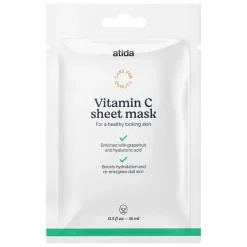Atida Gesichtsmasken Für Ein Gepflegtes Hautbild-Vitamin C Tuchmaske, 1 St