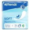 Attends Ein- & Vorlagen-Soft 1 mini long Einlagen anatomisch, 16 St