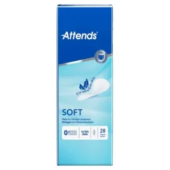 Attends Ein- & Vorlagen-Soft 0 ultra mini Einlagen anatomisch, 28 St