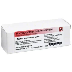 Dr. Reckeweg Aurum metallicum D 200 Globuli, 10 g- A