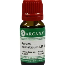 Aurum muriaticum Arcana LM 6 Dilution, 10 ml- A