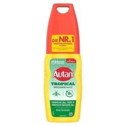Autan Mückenspray|Mückenschutz-Tropical Pumpspray, 100 ml