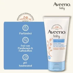 Aveeno baby Dermexa Gute Nacht Emollientien Balsam, 75 ml-Kinder Haut- & Haarpflege|Cremes & Balsame