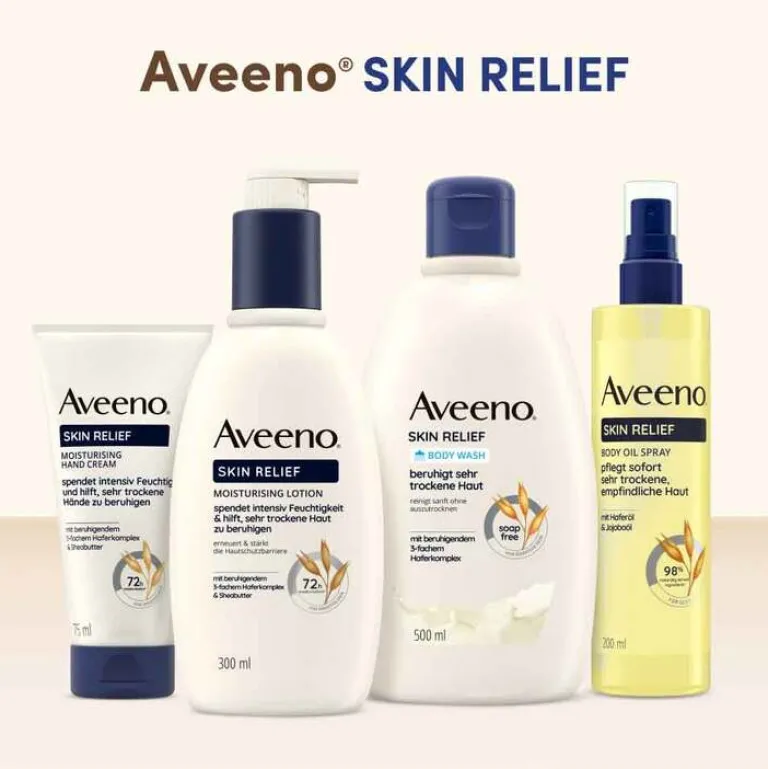 Aveeno Skin Relief seifenfreies Duschgel, 500 ml- Duschen & Waschen