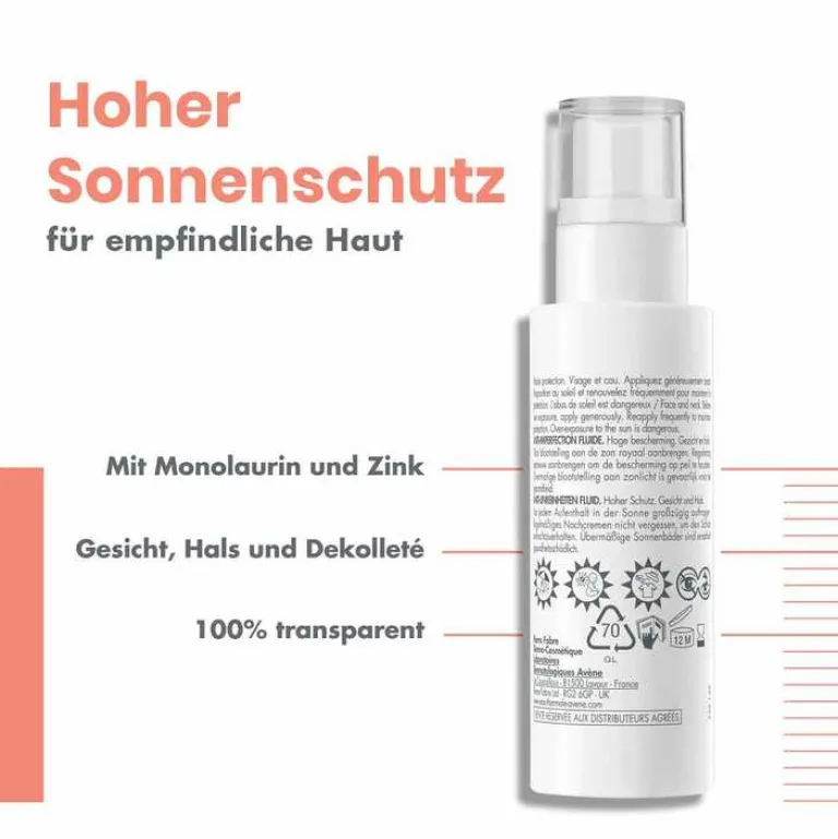 Avene Lsf 50+|Gesicht-Anti-Imperfection Fluid SPF 50, 40 ml