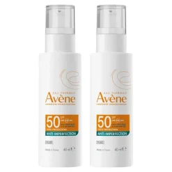 Avene Lsf 50+-Anti-Imperfection Fluid SPF 50 , 2x40 ml
