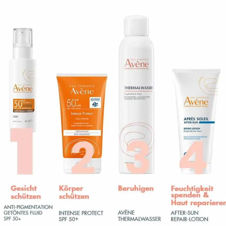 Avene Lsf 50+|Gesicht-Anti-Pigmentation getöntes Fluid SPF 50 + , 40 ml