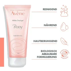 Avene Body mildes Duschgel, 200 ml- Duschen & Waschen