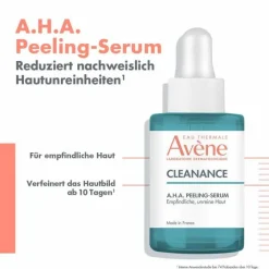 Avene Cleanance A.H.A Peeling-Serum, 30 ml- Unreine Haut|Serum & Kur