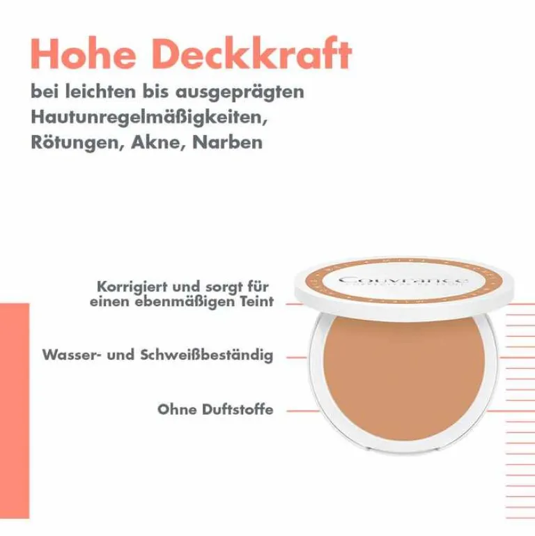 Avene Make Up-Couvrance Kompakt Creme-Make-up honig 1.3, 8.5 g