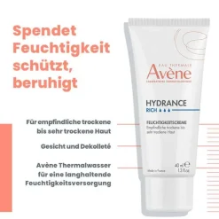 Avene Hydrance reichhaltig Feuchtigkeitscreme, 40 ml- Trockene Haut|Tagespflege