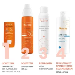 Avene Lsf 50+-Sonnenstick SPF 50+ empfindliche Hautpartien, 8 g