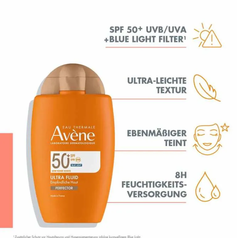 Avene Lsf 50+-Ultra Fluid Perfector SPF 50 + , 50 ml
