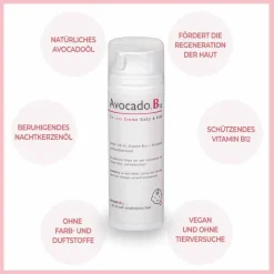 Die rosa Creme Baby & Kind, 140 ml^Avocado B12
