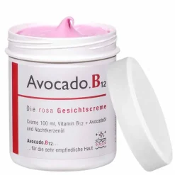 Avocado B12 Gesichtscreme, 100 ml- Trockene Haut|Empfindliche Haut
