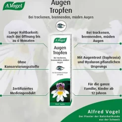 A. Vogel Augentropfen Trockene Augen-A.VOGEL Augen-Tropfen 6 Mon.n.Öffnen haltbar, 10 ml