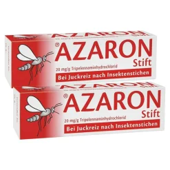 Azaron Allergie Medikamente|Mittel Bei Mückenstichen-Stick, 2x5.75 g