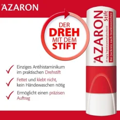 Azaron Allergie Medikamente|Mittel Bei Mückenstichen-Stick, 2x5.75 g