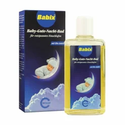 Babix Baby-Gute-Nacht-Bad, 125 ml-Kinder Waschlotionen & Bäder|Für Kinder