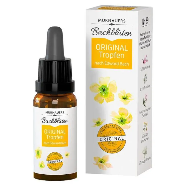 Murnauers Bachblüten Murnauer Original Tropfen nach Dr. Bach, 20 ml- Bachblütentropfen