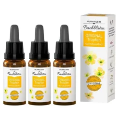 Murnauer Bachblüten Original Tropfen nach Dr. Bach, 3x20 ml- Bachblütentropfen