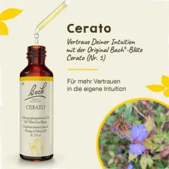Bachblüten Nr. 5 Cerato Tropfen, 20 ml^Original Bachblüten Outlet